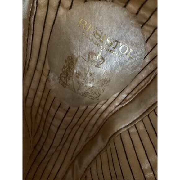 Resistol Brown Gold Fedora Hat Wool Tweed Size 7 1/4 USA - Picture 7 of 10